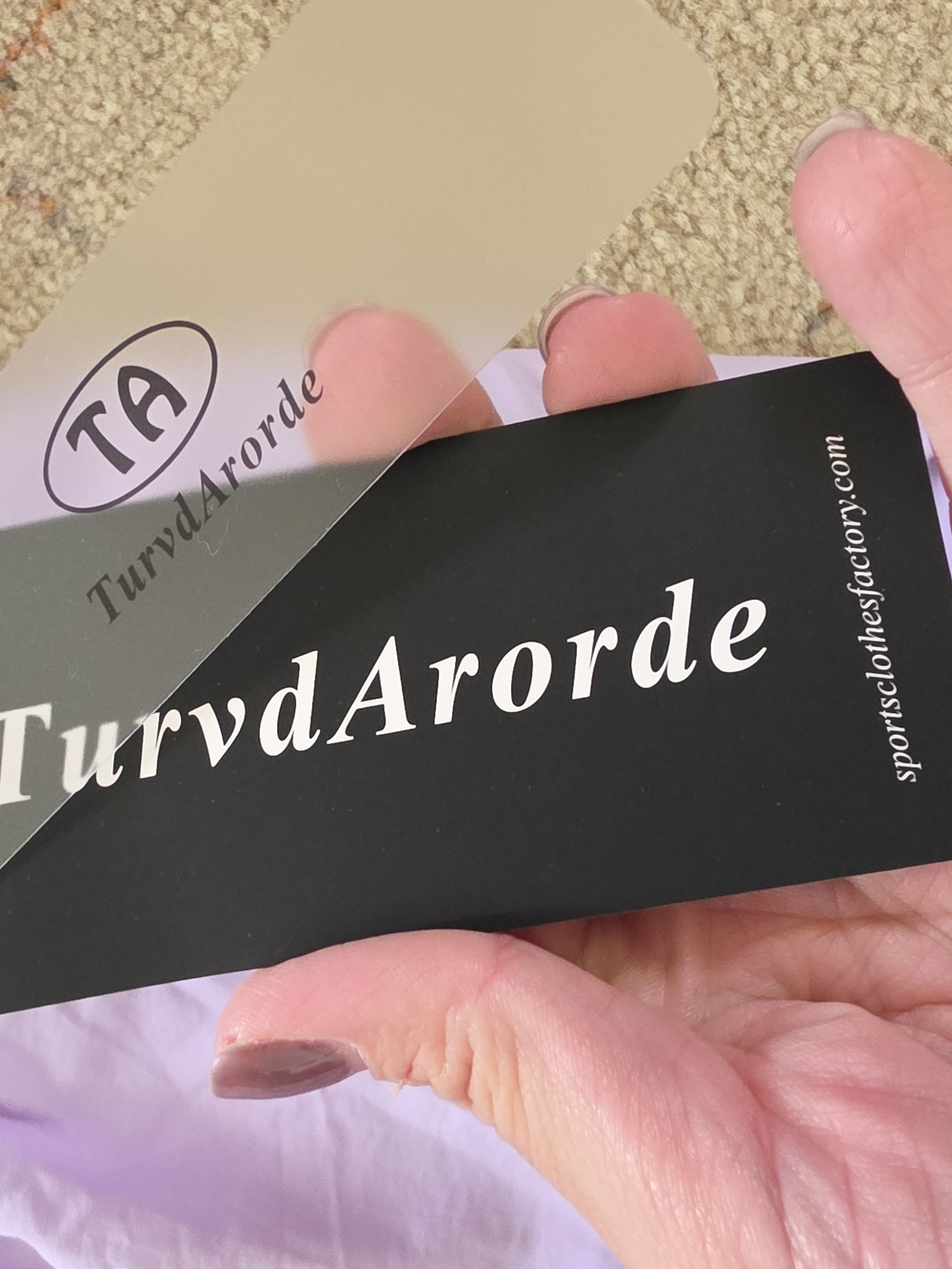 Turn A A Vorde Lavender Athletic Shorts - Picture 2 of 5